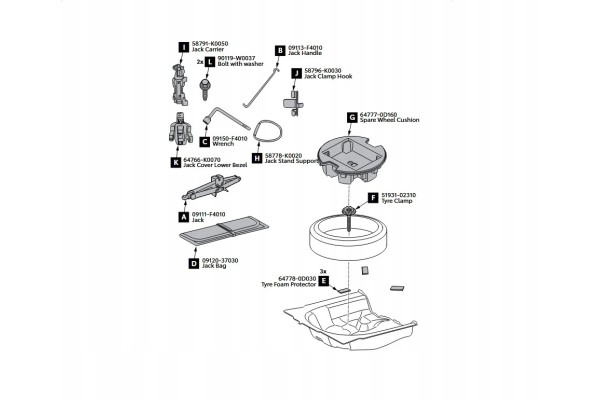 ACCESS WHEEL SET YARIS CROSS TOYOTA OE Packaging status original