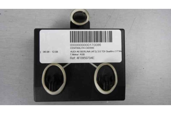 4F0959794E CENTRALITA CIERRE AUDI A6 BERLINA (4F2)