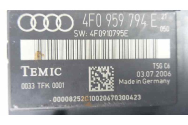 4F0959794E CENTRALITA CIERRE AUDI A6 BERLINA (4F2)