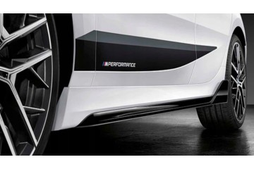 51192462601 Threshold overlay black gloss left M Performance BMW 1 F40
