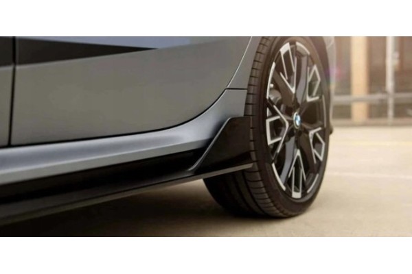 51775B7AB34 Threshold overlay black high gloss M Performance right BMW 1 2