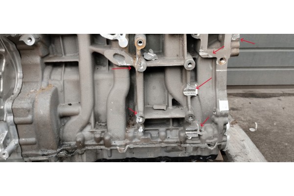 Motor 2.0 Diésel 654820 para Mercedes E-Class W214 W206 E300de 145KW 
