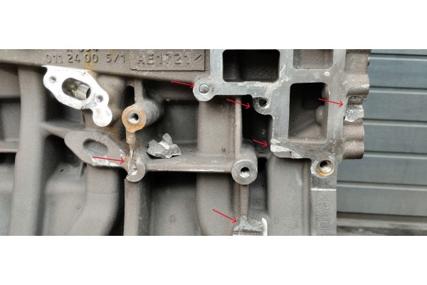 Motor 2.0 Diésel 654820 para Mercedes E-Class W214 W206 E300de 145KW 