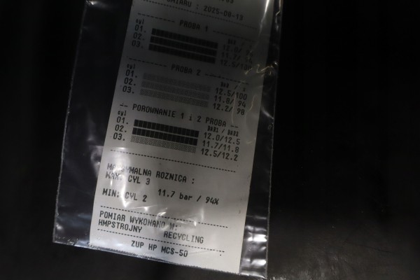 ENGINE PEUGEOT 308 II 1 2 130KM HN02 TEST Packaging status replacement