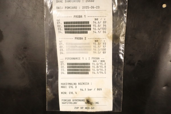 ENGINE TOYOTA COROLLA IX E12 1 4 96KM E4Z Y32L TEST Packaging status replacement