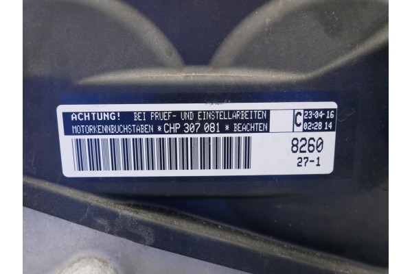 VW GOLF VII engine 1 4 TSI CHP CHPA 8HP Version European