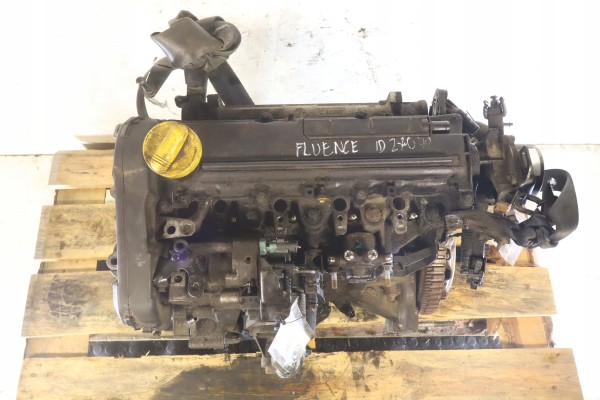 ENGINE RENAULT FLUENCE 1 5DCI 85KM K9KF830 TEST FILM Car type passenger cars