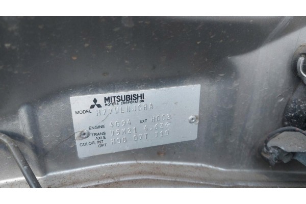 4g94 mitsubishi pajero pinin 2 0gdi engine in car smoking in car ASSEMBLY Part manufacturer Mitsubishi OE