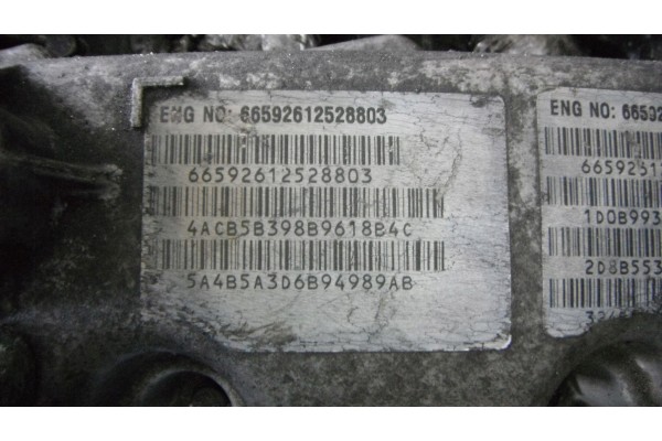 SSANGYONG RODIUS REXTON 2 7 XDI diesel 04 ENGINE 665926 66592612528803 Car type 4x4 SUV passenger cars