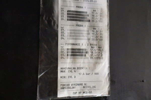 ENGINE VOLKSWAGEN PASSAT B6 2 0TDI 140 KM CBAB TEST Catalog number of the part CBAB