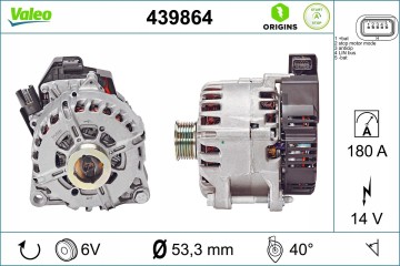 ALTERNATOR NEW START STOP CITROEN JUMPY 16 OPEL VIVARO 19 Product weight with unit packaging 9 22 kg