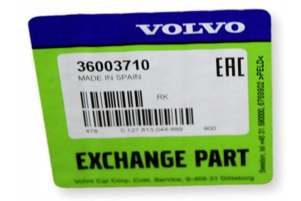 VOLVO S60 V60 S90 V90 XC40 XC60 XC90 Alternator ISG OE 36003710 Part manufacturer Volvo OE