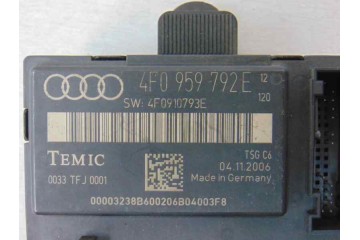 4F0959792E MODULO ELECTRONICO AUDI A6 ALLROAD QUATTRO (4FH)