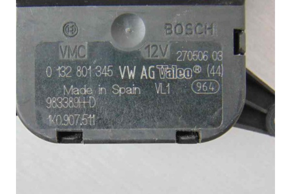 1K0907511 MOTOR APERTURA TRAMPILLAS CLIMATIZADOR VOLKSWAGEN SCIROCCO (137)