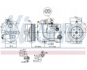Compressor air conditioning NISSENS 890563 Part manufacturer Nissens