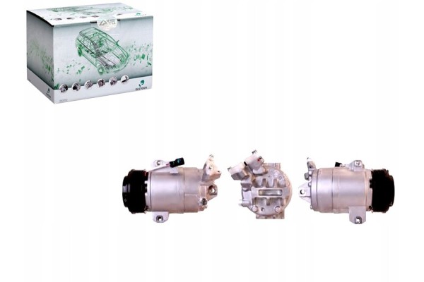 ELS51 0741_A AIR CONDITIONING COMPRESSOR RENAULT KOLOS Quality of parts according to GVO Q original with factory logo OEM OES
