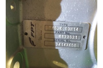 GEARBOX IVECO DAILY 3 0 6B 2840 6 2014 17 Catalog number of the part 2840 6