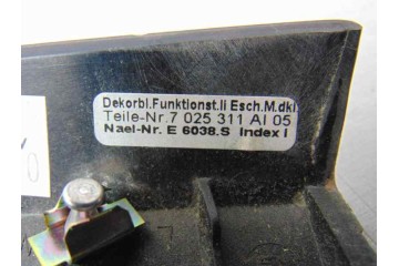 7025311  MOLDURA BMW SERIE 7 (E65/E66) 730d 2008 7025311 182401 BMW - 1