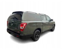 Buildings hardtop Ssangyong Musso WAA original white