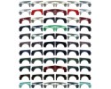 LE PR mudguards for Audi A6C5 97 05 ZINC LY9B Car type passenger cars