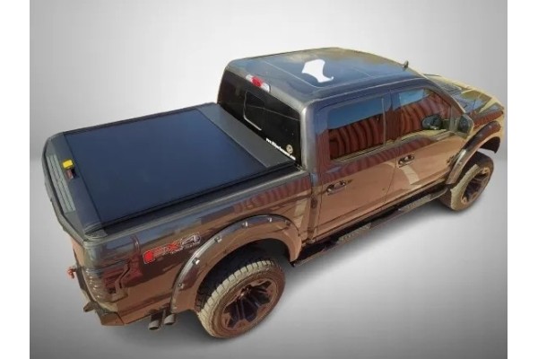 Cubierta enrollable de aluminio para Ford F-150 cama 5.5 pies RM05