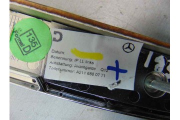A2116800771 MOLDURA MERCEDES-BENZ CLASE E (BM 211) FAMILIAR