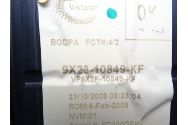 9X2310849KF CUADRO INSTRUMENTOS JAGUAR XF