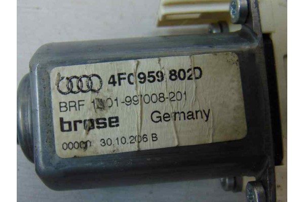 4F0959802D MOTOR ELEVALUNAS DELANTERO DERECHO AUDI A6 BERLINA (4F2) 2.7 TDI 4F0959802D 183608 AUDI - 1