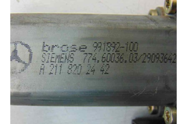 A2118202442 MOTOR ELEVALUNAS TRASERO DERECHO MERCEDES-BENZ CLASE E (BM 211) BERLINA