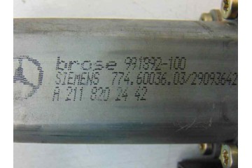 A2118202442 MOTOR ELEVALUNAS TRASERO DERECHO MERCEDES-BENZ CLASE E (BM 211) BERLINA
