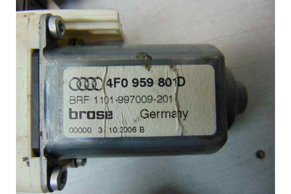 4F0959801D MOTOR ELEVALUNAS DELANTERO IZQUIERDO AUDI A6 BERLINA (4F2) 2.7 TDI 4F0959801D 183611 AUDI - 2