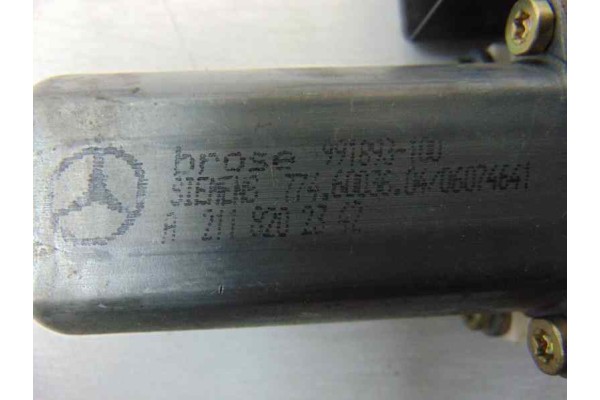 A2118202342 MOTOR ELEVALUNAS TRASERO IZQUIERDO MERCEDES-BENZ CLASE E (BM 211) BERLINA