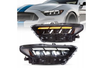 Headlights Lamp L R Led Tuning New 2023 2024 look Ford Mustang VI 6 15 18 Catalog number of the part YAA MST 2080A