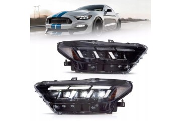 Headlights Lamp L R Led Tuning New 2023 2024 look Ford Mustang VI 6 15 18 Packaging status original