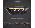 Juego de Faros Full LED, Izquierdo y Derecho, Vland Estilo EU S650 par