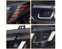 Juego de Faros Full LED, Izquierdo y Derecho, Vland Estilo EU S650 par