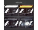 Juego de Faros Full LED, Izquierdo y Derecho, Estilo Vland EU S650 par