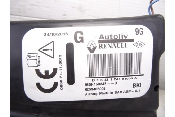 985H16834 AIRBAG LATERAL IZQUIERDO RENAULT CAPTUR I