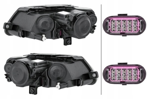 Headlamp set HELLA 1EL 247 014 831 Catalog number of the part 1EL 247 014 831