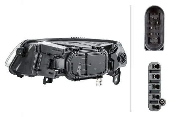 HEADLAMP LAMP RIGHT BI XENON Packaging status original