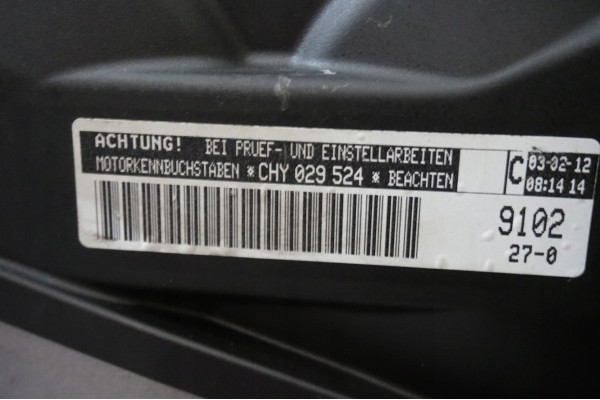 ENGINE 1 0 CHY VW UP SKODA CITIGO SEAT MII 2TYS km AS NEW Quality of parts according to GVO O original with manufacturer s logo 