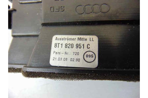 8T1820951C REJILLA AIREADORA AUDI A5 COUPE (8T) 2.0 TDI (130kW) 8T1820951C 183636 AUDI - 3