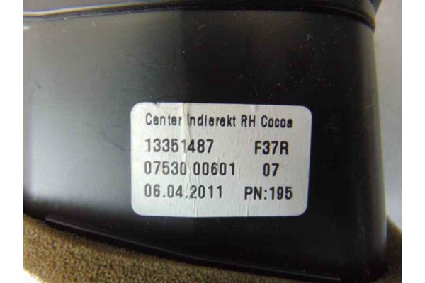 13351487 REJILLA AIREADORA OPEL ASTRA J BERLINA 5P