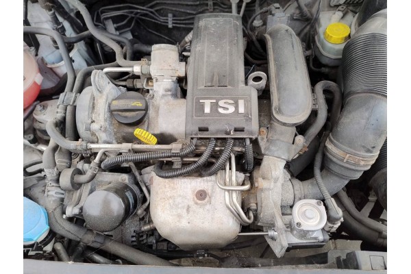 VW Polo V FABIA AUDI COMPLETE ENGINE CBZC CBZ 1 2TSI