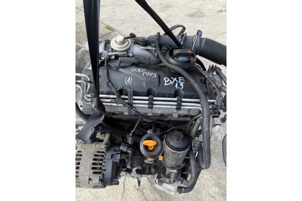 GOLF V PLUS 05 ENGINE COMPLETE 1 9 BXE Catalog number of the part BXE GOLF