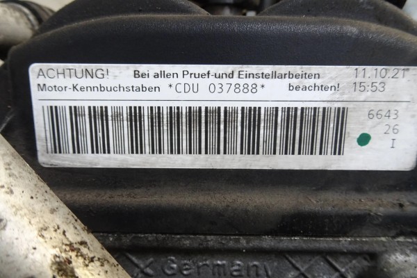 AUDI A6 C7 3 0 TDI V6 ENGINE CDU Catalog number of the part CDU OE