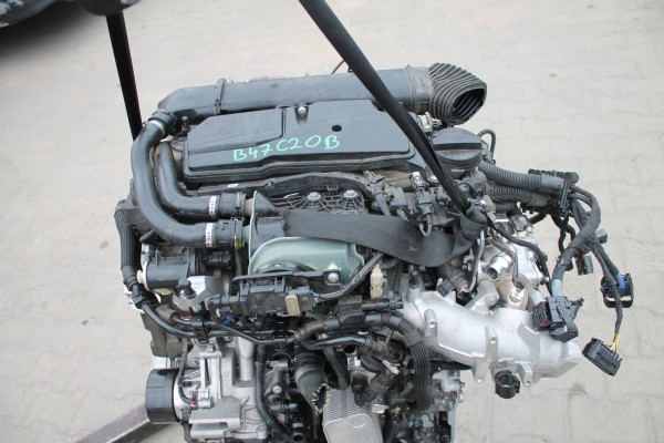 ENGINE COMPLETE BMW B47C20B 8TYS KM