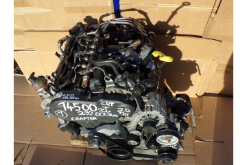 VW CRAFTER 2 0 TDI complete engine with CKT 2015 air conditioning mileage 239 thousand Catalog number of the original CKT