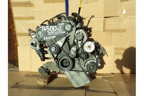 VW CRAFTER 2 0 TDI complete engine with CKT 2015 air conditioning mileage 239 thousand Part manufacturer Volkswagen OE