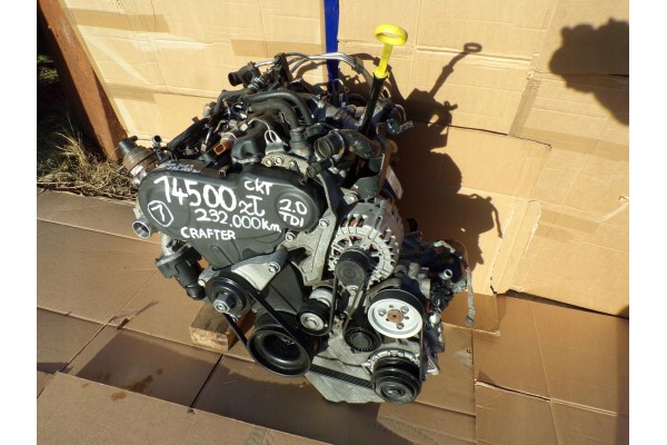 VW CRAFTER 2 0 TDI complete engine with CKT 2015 air conditioning mileage 239 thousand Car type buses cargo vans RVs passenger c